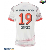 Ženski Nogometni dresi Bayern Munich Alphonso Davies #19 Gostujoči 2025-26 Kratek Rokav